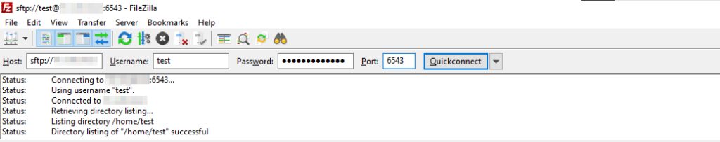 如何使用SFTP上傳文件？